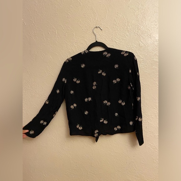 Reformation  Tie-Front Blouse - Picture 3 of 9